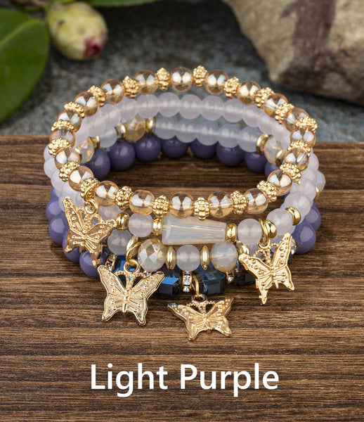 Butterfly Boho Beaded Bracelets