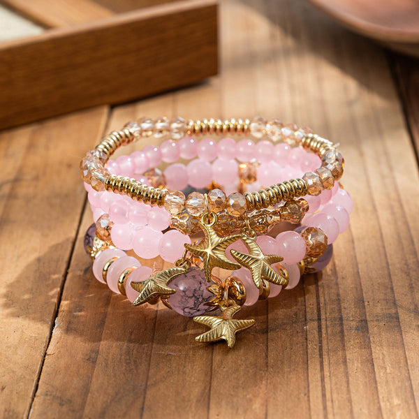 Starfish Boho Beaded Bracelets