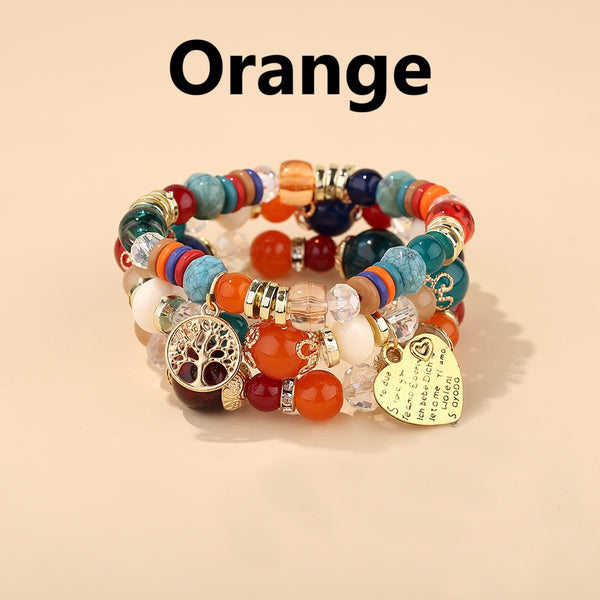 Heart Boho Beaded Bracelets