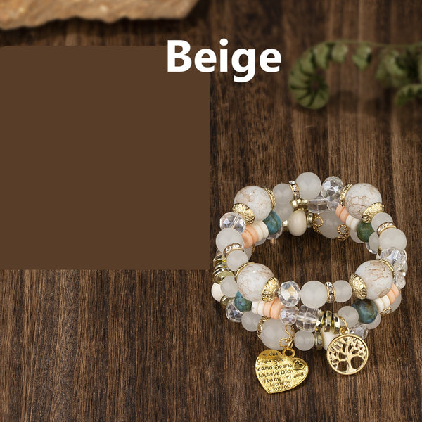 Heart Boho Beaded Bracelets