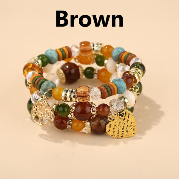 Heart Boho Beaded Bracelets