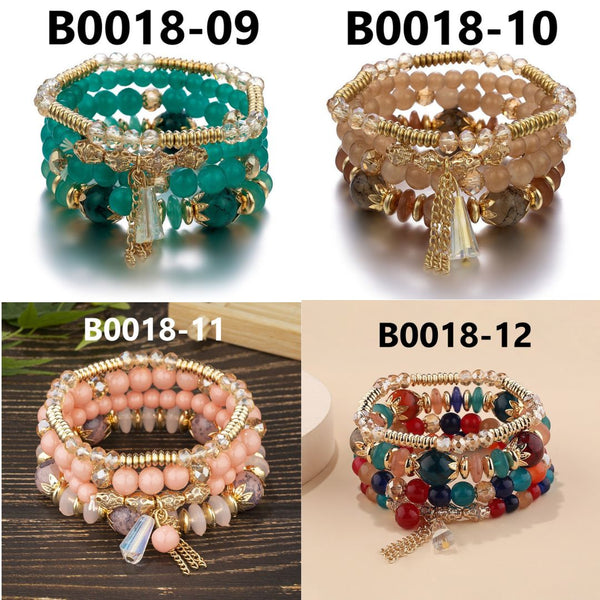 Tassel Boho Beaded Bracelets