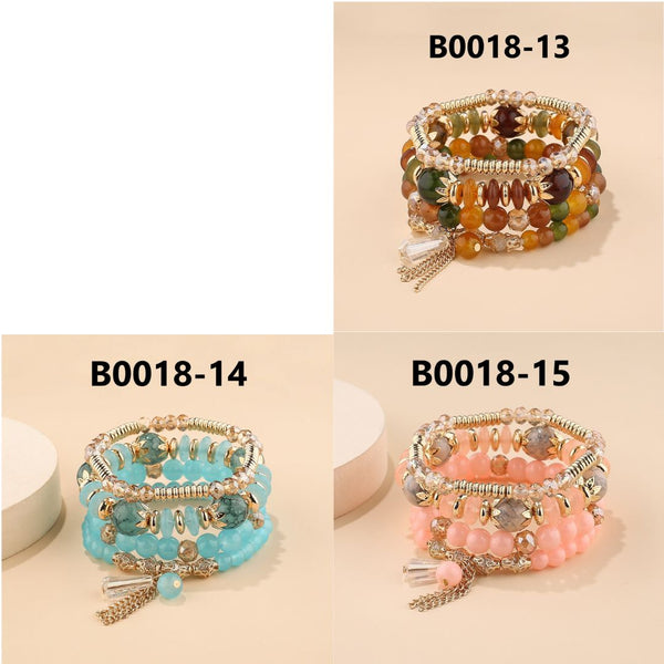 Tassel Boho Beaded Bracelets