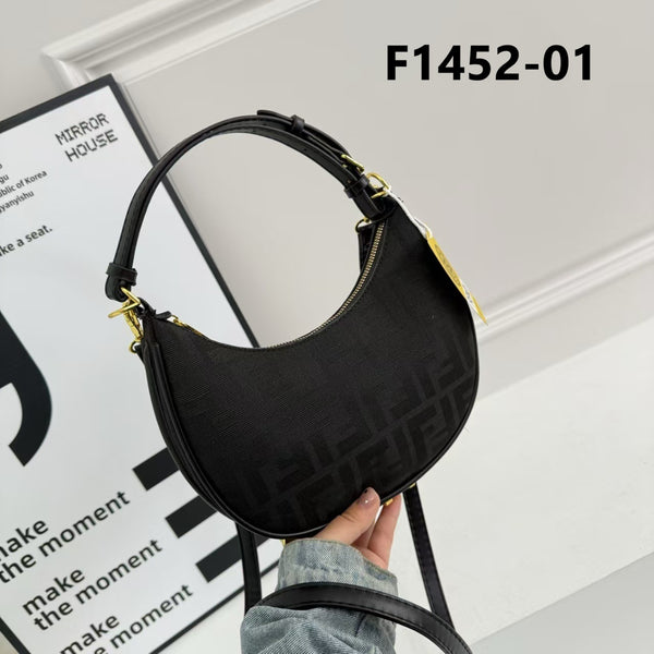 F Monogram Underarm Bag