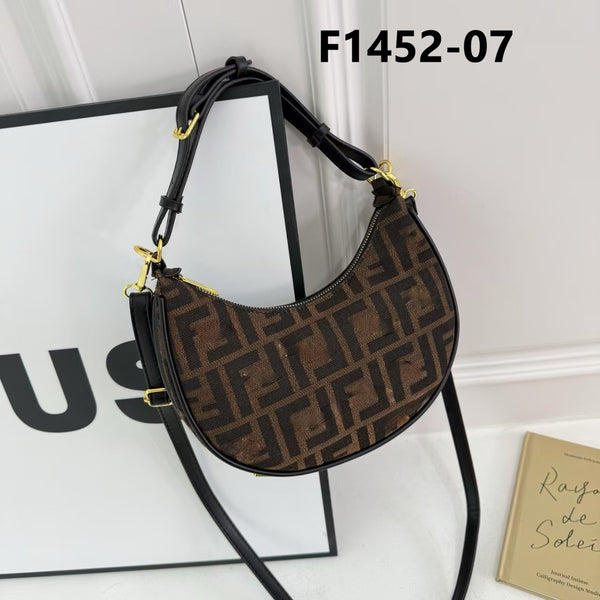 F Monogram Underarm Bag
