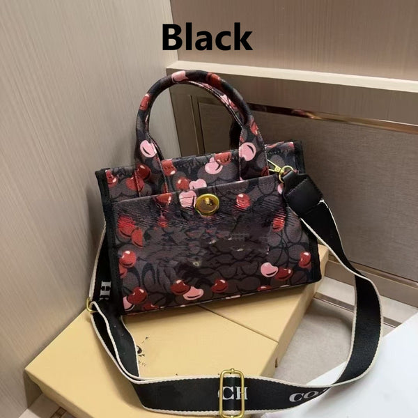 Cherry Print Crossbody Bag