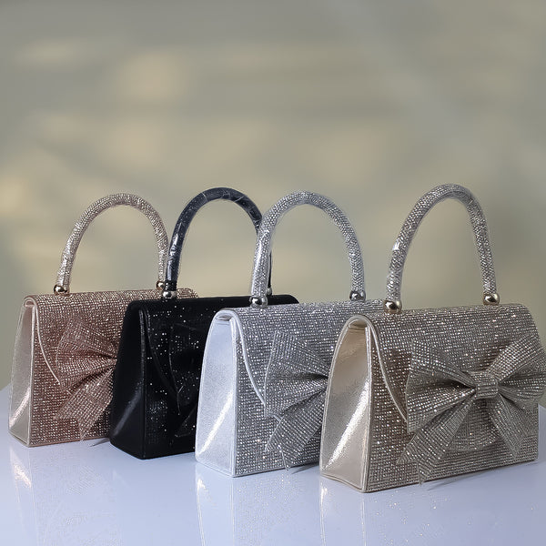 Luxury Full Diamonds Bow Evening Bag