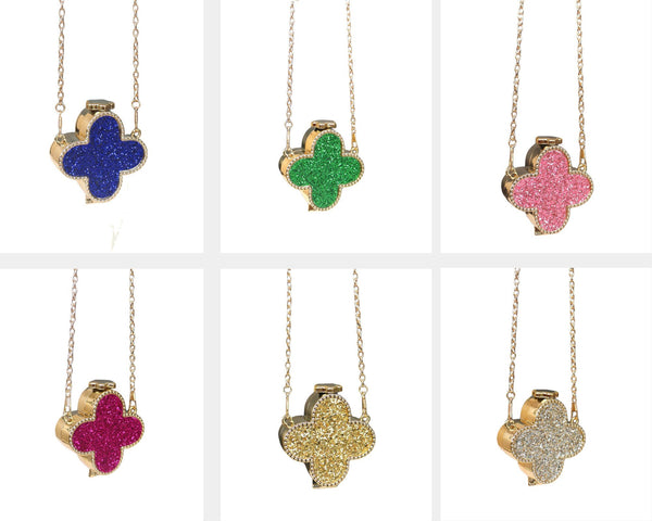Mini 4 Leaf Sparkly Clutch