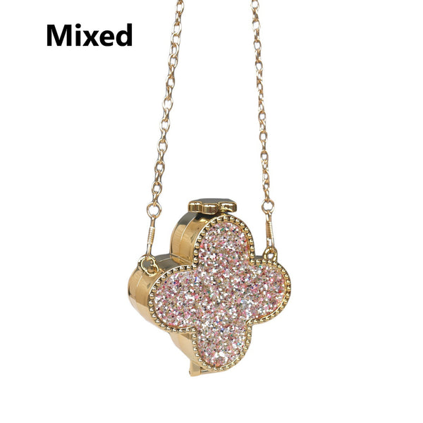 Mini 4 Leaf Sparkly Clutch