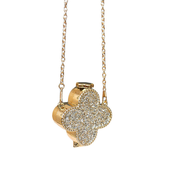 Mini 4 Leaf Sparkly Clutch