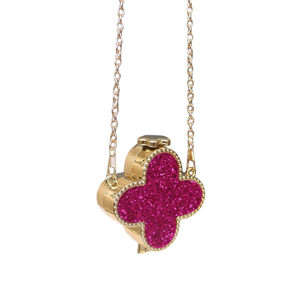 Mini 4 Leaf Sparkly Clutch
