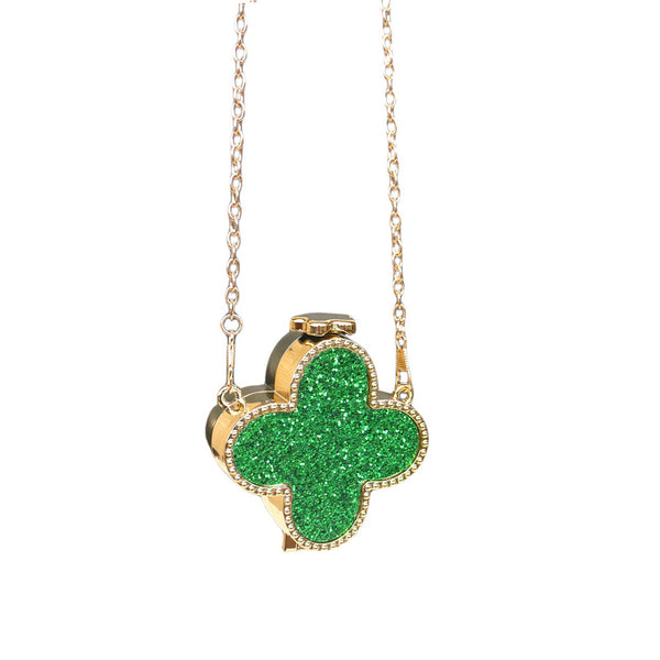 Mini 4 Leaf Sparkly Clutch
