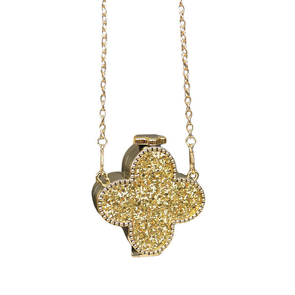Mini 4 Leaf Sparkly Clutch