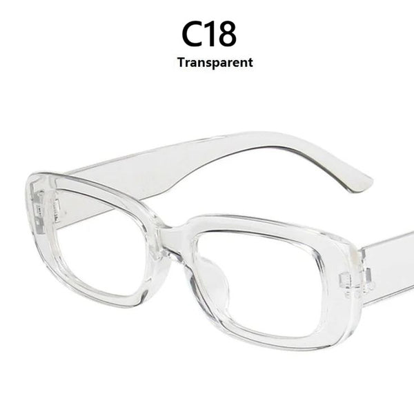 Trendy Small Frame Rectangular Sunglasses