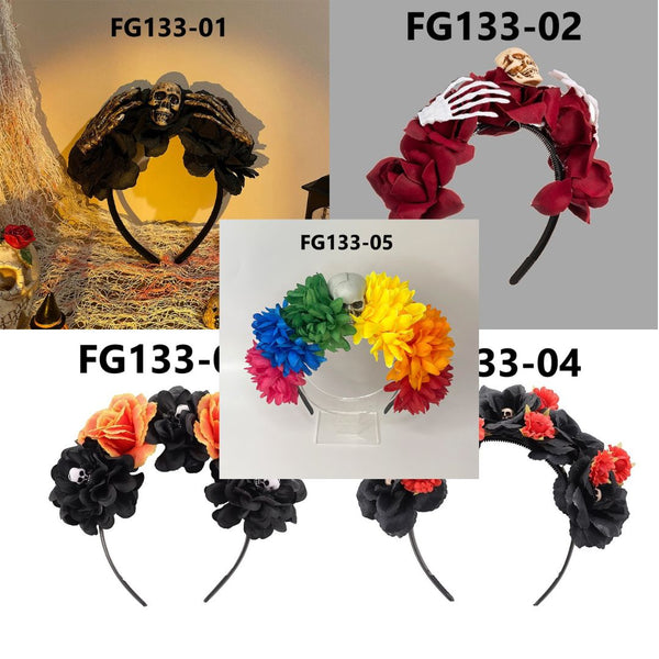 Day Of The Dead Flower Crown