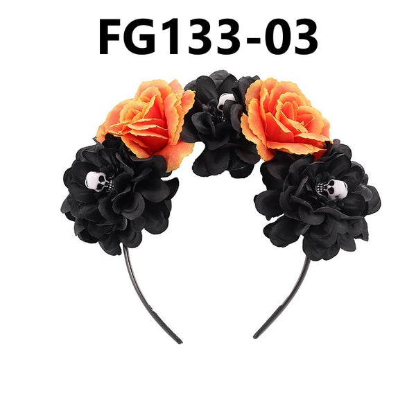 Day Of The Dead Flower Crown