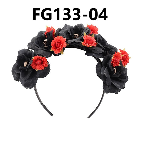 Day Of The Dead Flower Crown