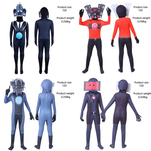 Skibidi Toilet Cosplay Costumes