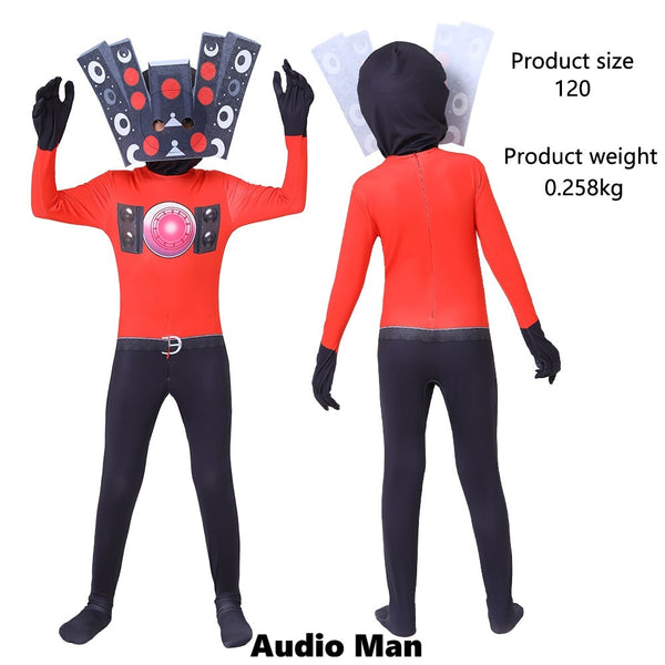Skibidi Toilet Cosplay Costumes
