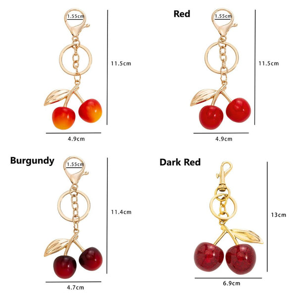 High End Cherry Pendant Keychain