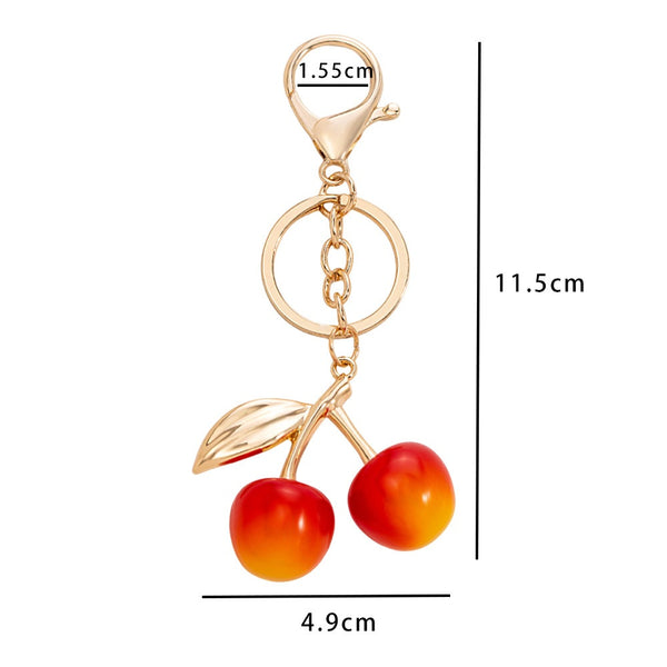 High End Cherry Pendant Keychain