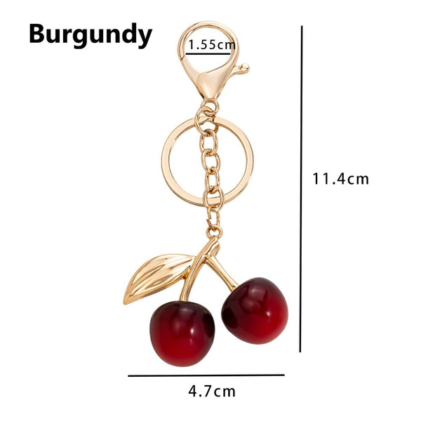 High End Cherry Pendant Keychain