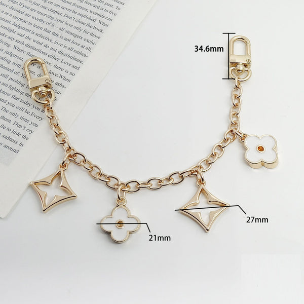 Clover Charm Bag Extender Chains