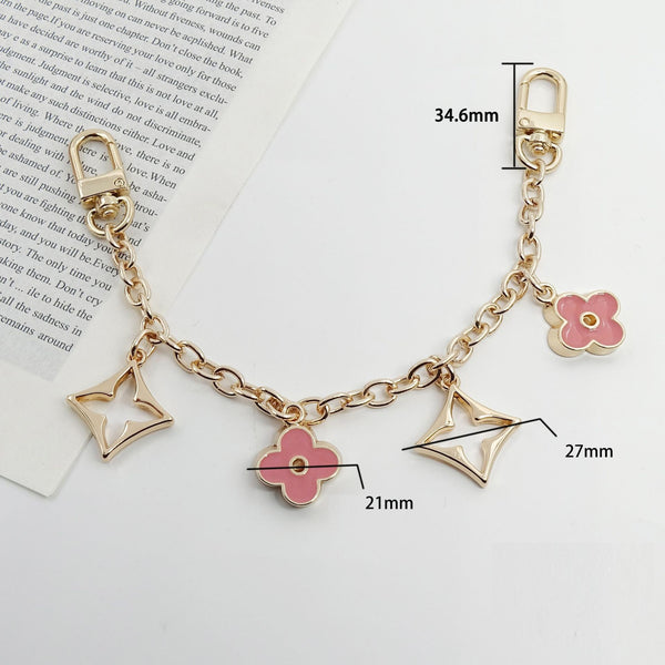 Clover Charm Bag Extender Chains
