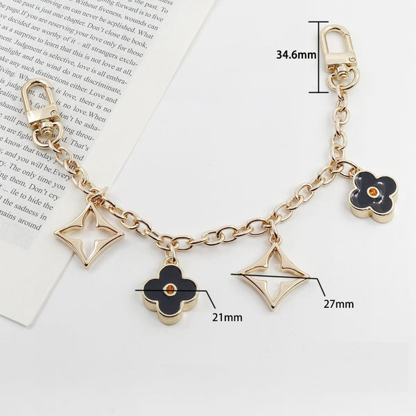 Clover Charm Bag Extender Chains