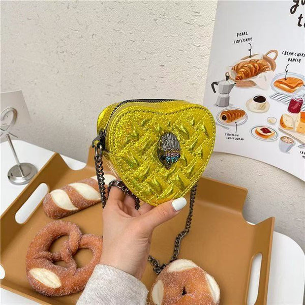 Mini KG Heart Crossbody Bag