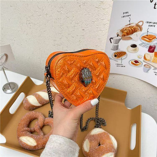 Mini KG Heart Crossbody Bag