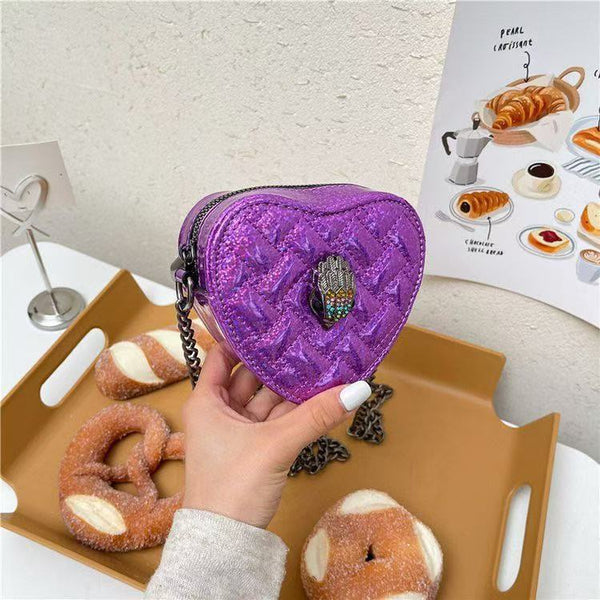 Mini KG Heart Crossbody Bag