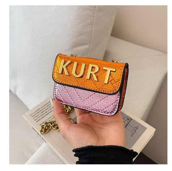 Mini KG Color Block Crossbody Bag