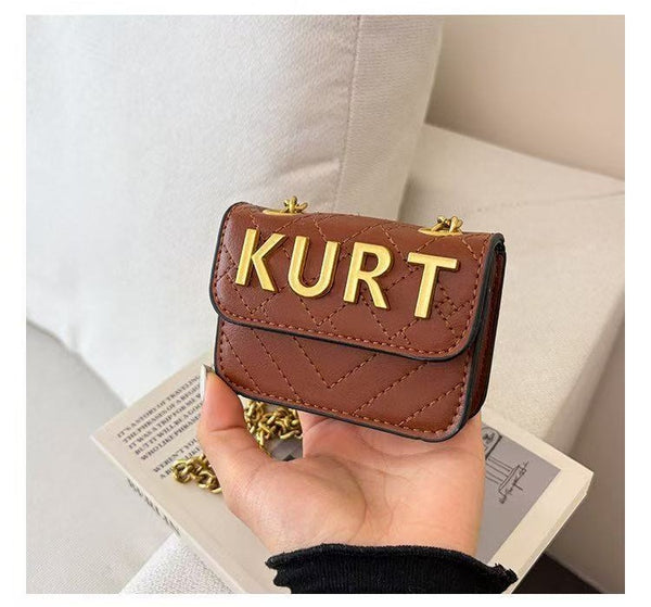 Mini KG Color Block Crossbody Bag