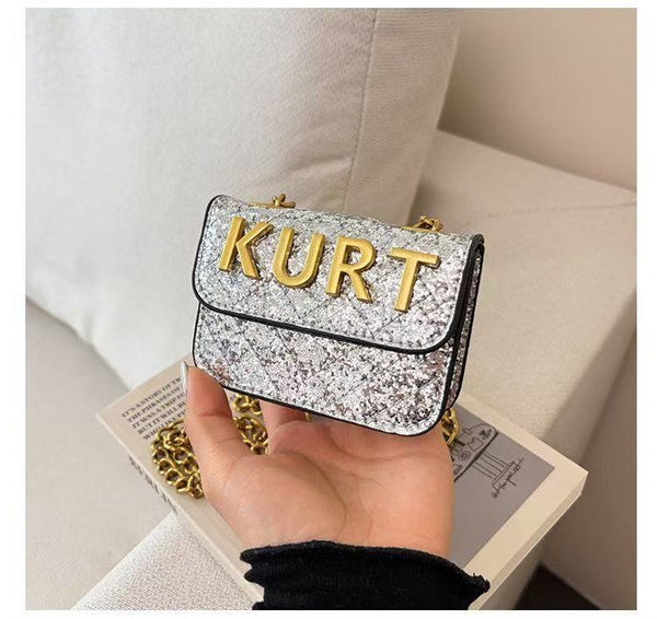 Mini KG Color Block Crossbody Bag