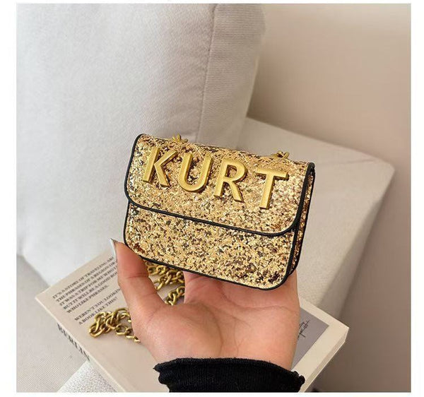 Mini KG Color Block Crossbody Bag