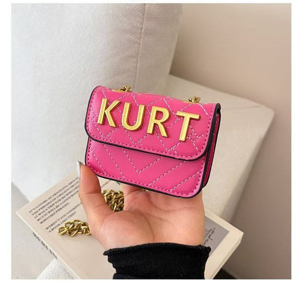 Mini KG Color Block Crossbody Bag
