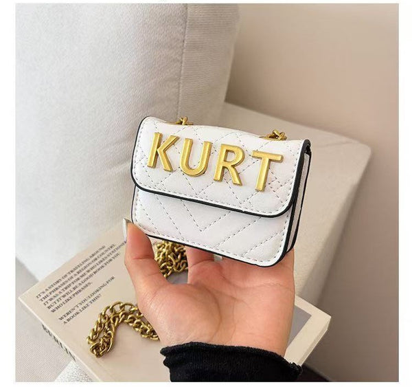 Mini KG Color Block Crossbody Bag