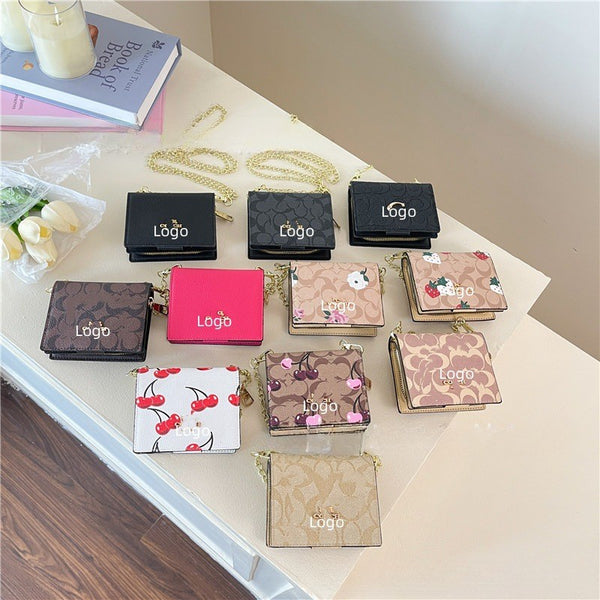 CH Printed Wallet With Straps