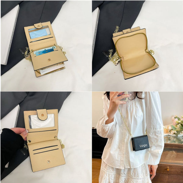 CH Printed Wallet With Straps