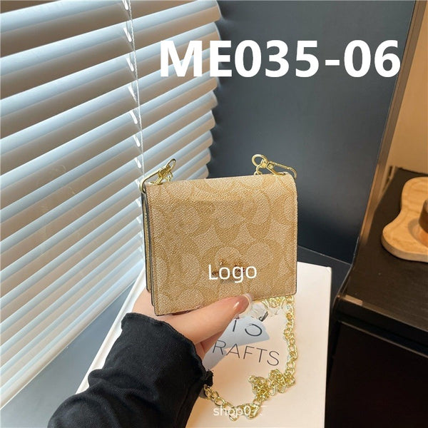 CH Printed Wallet With Straps