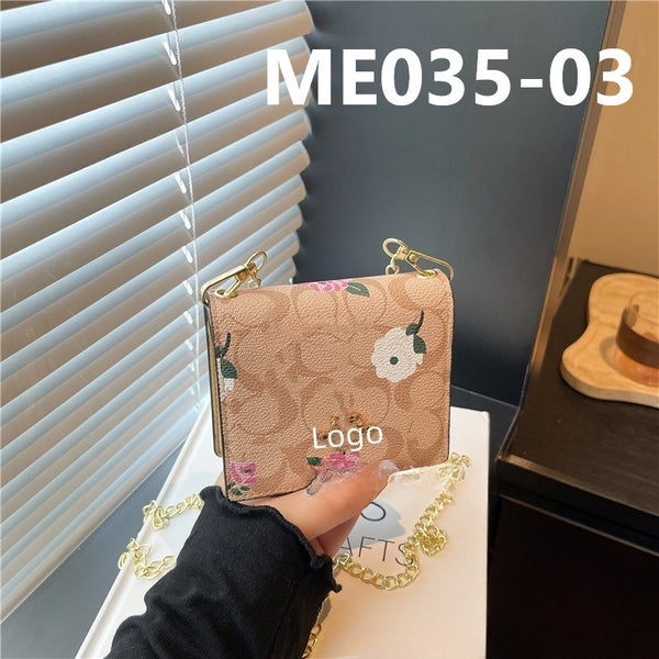 CH Printed Wallet With Straps