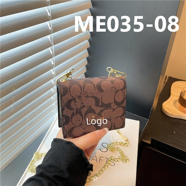 CH Printed Wallet With Straps