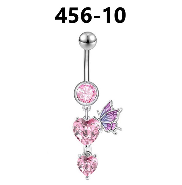 Pink Set Navel Piercing