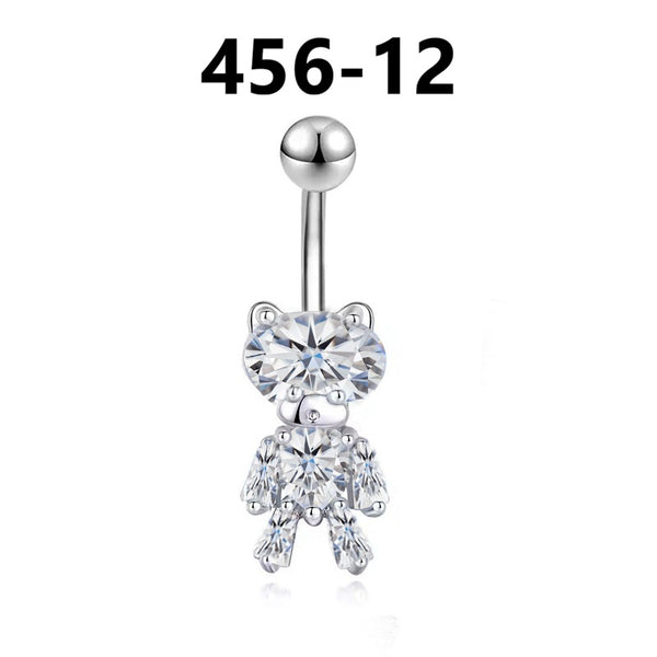 Pink Set Navel Piercing