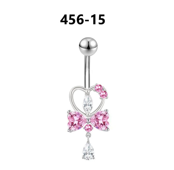 Pink Set Navel Piercing