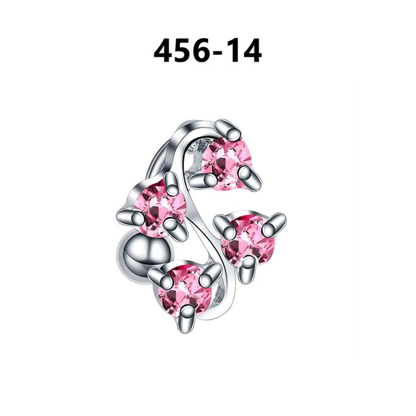 Pink Set Navel Piercing