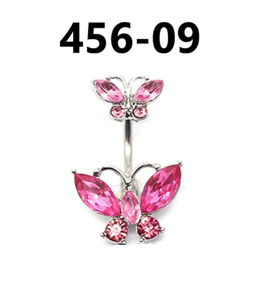 Pink Set Navel Piercing