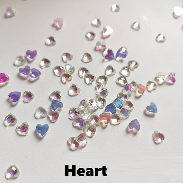 Nail Art Resin Flat Bottom Rhinestones