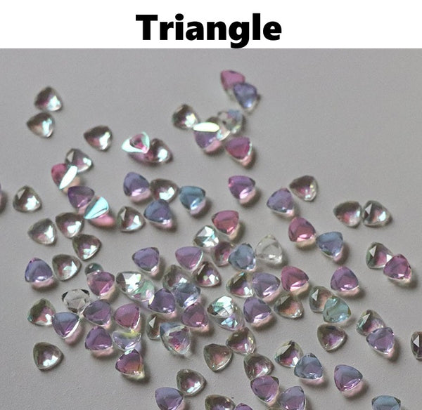 Nail Art Resin Flat Bottom Rhinestones